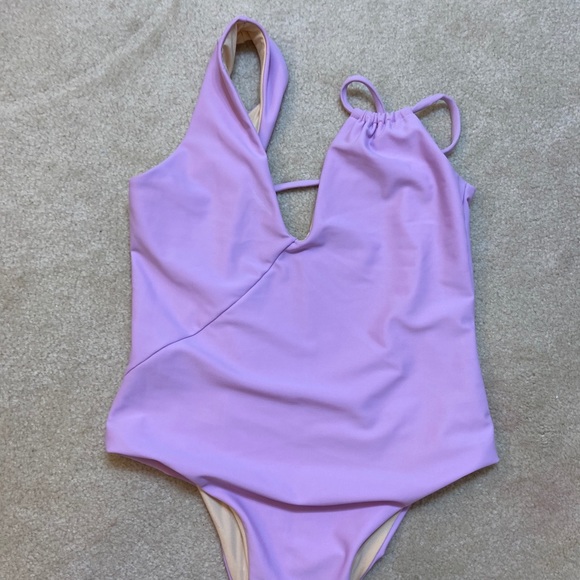 Sebastien Petra lavender swimsuit s - Picture 4 of 14